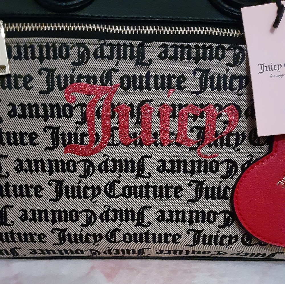 Juicy Couture Gothic Heart Satchel ❤🖤 - Picture 11 of 12